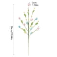 thumbnail image 3 of Easter-Themed Artificial Greenery Stem â DIY Decor (Multi-Style, 11.-22.04in), 3 of 7
