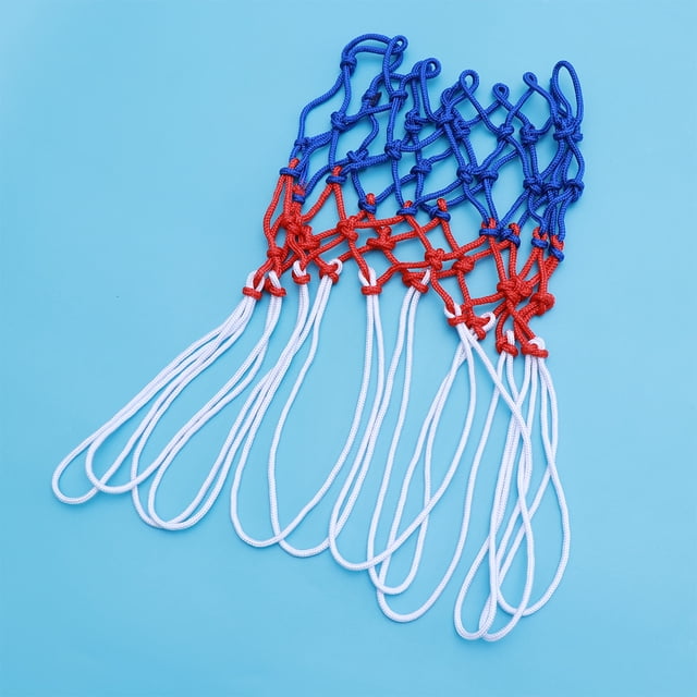 OULII 2Set Replacement Basketball Net Nylon Rope Easy Installation for Basketball Game Equipment