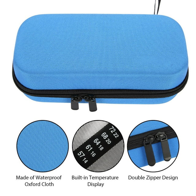Cooling Protector Bag Pouch Cooler Travel Diabetic Pocket Eva Bag EVA Insulin Pen Case Cooling Protector Bag Pouch Cooler Travel Diabetic Pocket Blue