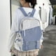 thumbnail image 2 of Mochila escolar impermeable, mochila negra, mochilas para la escuela secundaria, para niños y niñas, mochila de viaje liviana, mochila informal, mochilas para computadora portátil para, 2 of 5