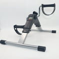 thumbnail image 1 of Gray Mini Foldable Foot Pedal Exercise Bike for Home Use - Manufacturer Direct, Portable Leg Trainer with Durable Build, Easy Storage & User-Friendly Design for Toning Muscles and Endurance,, 1 of 6