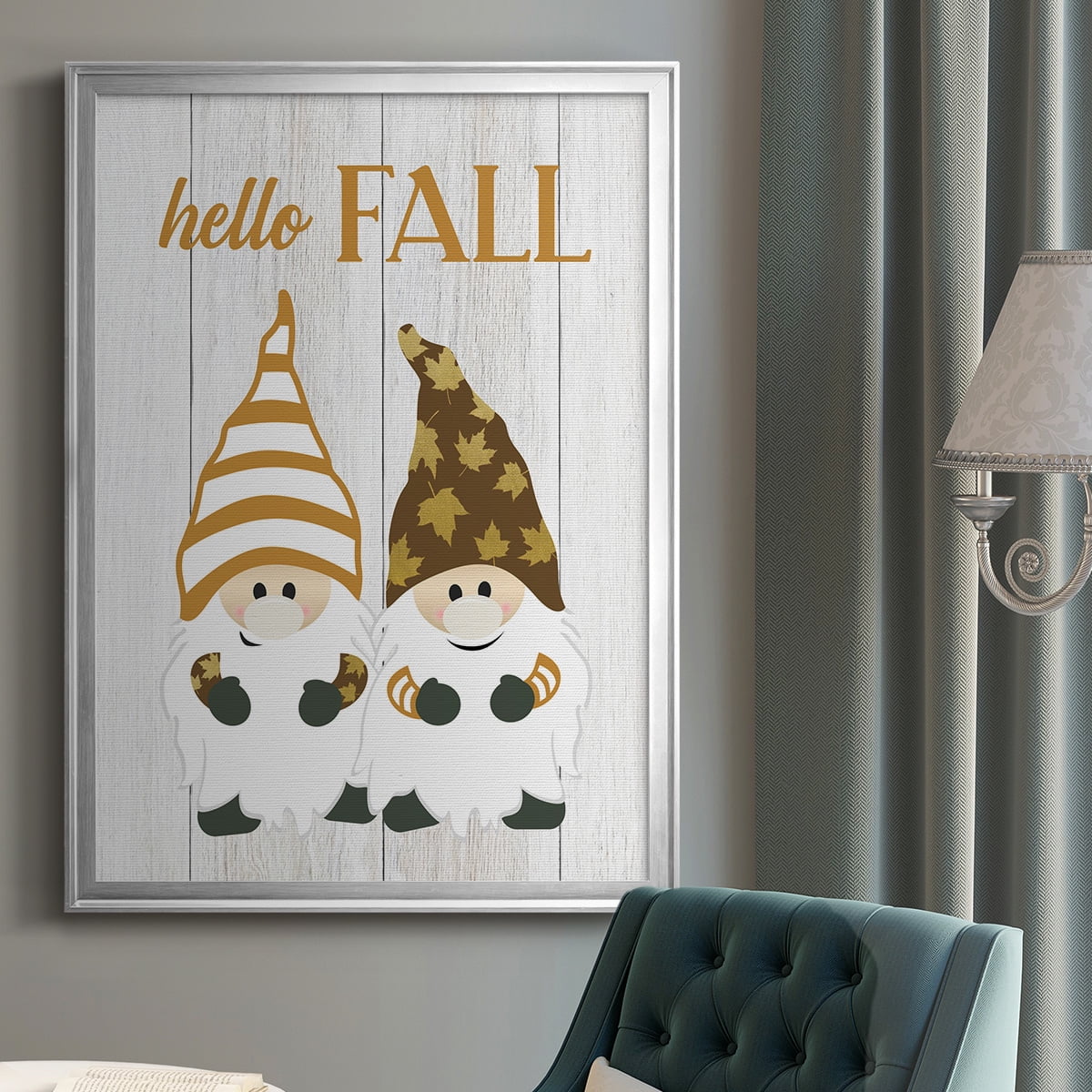 Harvest Gnomes Premium Classic Framed Print - Ready to Hang