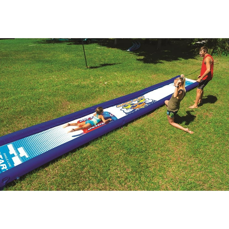 Wow Sports Cascade Pool Slide, Inflatable Slide with Sprinkler