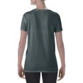 thumbnail image 2 of Gildan - Camiseta de manga corta con cuello redondo para mujer (Gris oscuro), 2 of 2