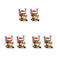 thumbnail image 1 of Destyer 2piece Stable Fixed Reflective Magnets For Car No Damage And Easy To Apply Christmas Decorations Deer 3Set, 1 of 6