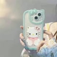 thumbnail image 3 of Sanrio-funda transparente de Hello Kitty para iPhone, carcasa a prueba de golpes con dibujos animados para modelos 14, 13, 11, 12 Pro Max, X, XS, XR, 7, 8 Plus, Y2K, 3 of 5