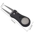 thumbnail image 2 of Bangcool Golf Divot Tool Foldable Pop up Button Divot Repair Tool Magnetic Ball Marker, 2 of 8