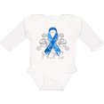 thumbnail image 3 of Inktastic Hope-Colon Cancer Awareness Boys or Girls Long Sleeve Baby Bodysuit, 3 of 5