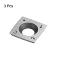 thumbnail image 3 of 3uds 15mm Cuadrado Tungsteno Recto Carburo Reemplazo Cortador Inserto 15x15x2mm-30° Cortador Cuchillos para Carpintería y Bricolaje Madera Torno Torneado Herramientas, 3 of 6