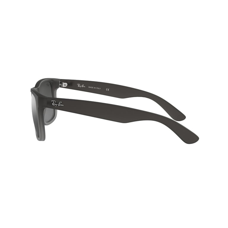 Ray-Ban Justin Sunglasses for Women and Men with Rubber Grey