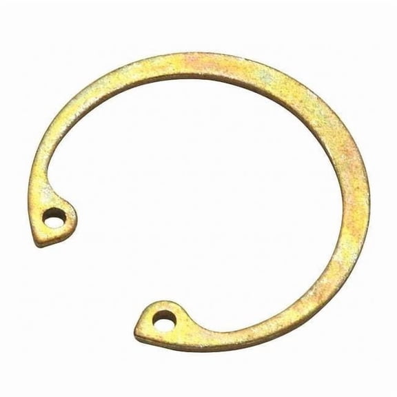 Internal Retaining Ring, Steel, Zinc Yellow Finish, 15/16 in Bore Dia., 50 PK