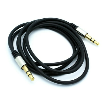 Audio Visual Cable For Ipad Air Aux Cable Car Stereo Wire Audio Speaker Cord 3.5mm Aux-in Adapter Auxiliary Black D2 for Amazon Fire HD 10 8, Kindle DX Fire HD 6 7 8.9 HDX 7 8.9 - iPad 4 Air 2, Mini 2 3 4, Pro 9.7, iPhone 5 5C 5S 6 ()