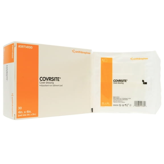Covrsite Sterile Composite Dressing, 4" x 4", 30 Count, 10 Packs, 300 Total