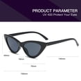 thumbnail image 3 of Gafas de Sol Retro Vintage YOSHYA Ojo de Gato Estrechas para Mujer, 3 of 6