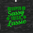 thumbnail image 4 of Inktastic Super Sassy Irish Lassy with Green 4 Leaf Clovers Women's T-Shirt, 4 of 5
