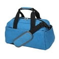 thumbnail image 3 of DimyFew Small Gym Bag Storage for Women Men Carry on Bag for Fitness Travel Exercise Blue, 3 of 9