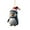 C, variant on HomelyJoy Penguin Ornaments - Handmade Christmas Penguin Decor - Festive Tree Topper & Suncatcher - Perfect Gifts for Penguin Lovers