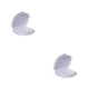 thumbnail image 3 of Guardurnaity Caja de almacenamiento para dentaduras postizas de PP, 2 uds., portátil, lavable, Universal, de repuesto, sin olor, protectora, a Blanco 2Conjunto, 3 of 6