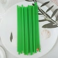 thumbnail image 4 of 200PCS 10.2 Inches Disposable Decorative Green Plastic Straws for Birthday Wedding Cocktail Party Supplies (0.23 * 10.2inch) (Green), 4 of 13