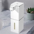 thumbnail image 4 of Automatic Foaming Soap Dispenser Touchless 400ml/12.8oz Rechargeable Hand Soap Dispenser Wall Mounted Foam Soap Pump for Bathroom Kitchen Dish Soap, 4 of 5