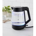 thumbnail image 2 of Mainstays 1500 Watt, 1.7L Electric Kettle, Glass Body, Auto Shut off, 2 of 7