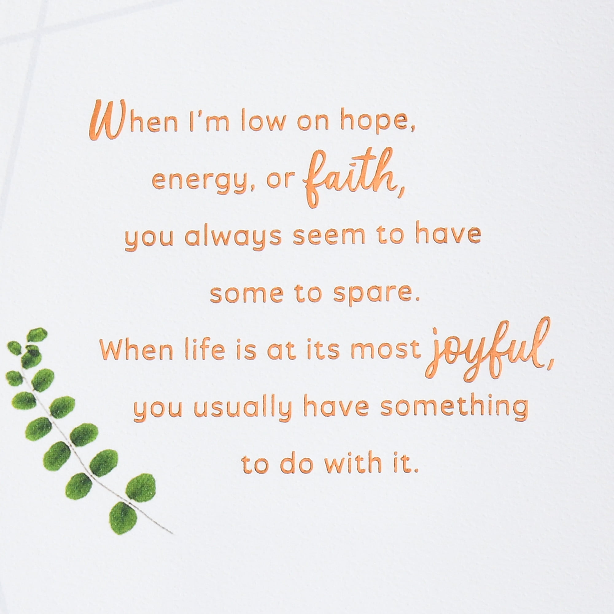 Hallmark Religious Birthday Card for Husband (I Thank God for You)