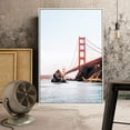 thumbnail image 2 of IDEA4WALL Framed Canvas Wall Art Beautiful Bridges in the City, 2 of 4