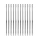 thumbnail image 2 of 12 pasadores para peluca de 2.36 "pasadores en I pelucas y extensiones de cabello en la cabeza de la peluca, plateado, 2 of 6