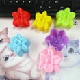thumbnail image 2 of EUDIDV Silicone Bundt Cake Mold 3CM plumeria, jelly pudding, random color Cake Molds Mini, 2 of 3