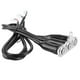 thumbnail image 3 of Interruptor de Manillar de Motocicleta de Acero inoxidable de 12V, Botón Pulsador de Control de Soporte de Modificación LED, 3 of 7
