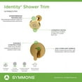 thumbnail image 4 of Symmons S6791BBZ15TRM Identity Hydromersion Tub And Shower Trim Package - Bronze, 4 of 7