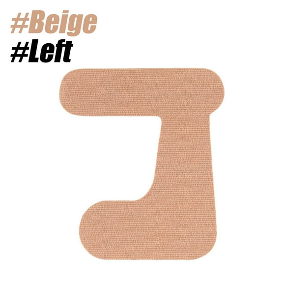 10 PCS Precut Kinesiology Tape for Thumb, Thumb Protecting Tape Thumb Straps, Stretchy Athletic Tape, Elastic Thumb Pain Relievi Beige-Left-10pcs