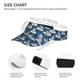 thumbnail image 3 of Yiaed Snow Penguin Print Sport Sun Visor Hats Adjustable Empty Top Baseball Cap Cotton Ball Caps for Women and Men, 3 of 5
