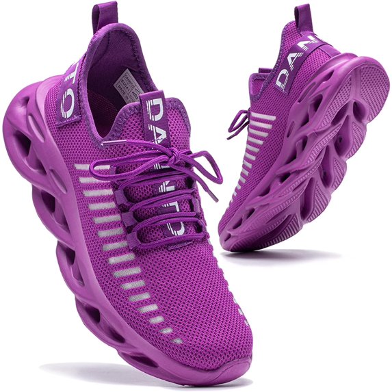 Dannto Men Women Running Shoes Breathable Walking Sneakers Lightweight Athletic Tennis Gym Sports Trainers