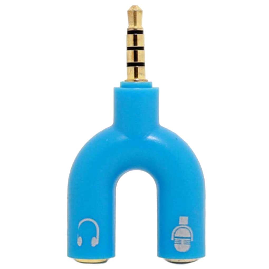 Linyer Earphone Splitter Earbud for Jack Divider 3.5mm Audio U Shape