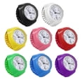thumbnail image 2 of WORGEOUS 1pc personalidad unisex reloj en forma de anillo de dedo moda exquisito anillo de reloj de cuarzo (blanco), 2 of 7