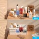 thumbnail image 5 of Cosmetic Organizer with Drawer - Countertop Organizer for Cosmetics, Dresser Organizer for Lipsticks, Brushes, Lotions, Eye Shadows, Nail Polish and Jewelry (White) Small, 5 of 5