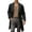 Black, variant on Jackets for Men,Anorak Jacket Classic Fall Winter Blend Overcoat Casual Outerwear for Daily Wear Timeless Design,Mens Winter Coats,Size:M