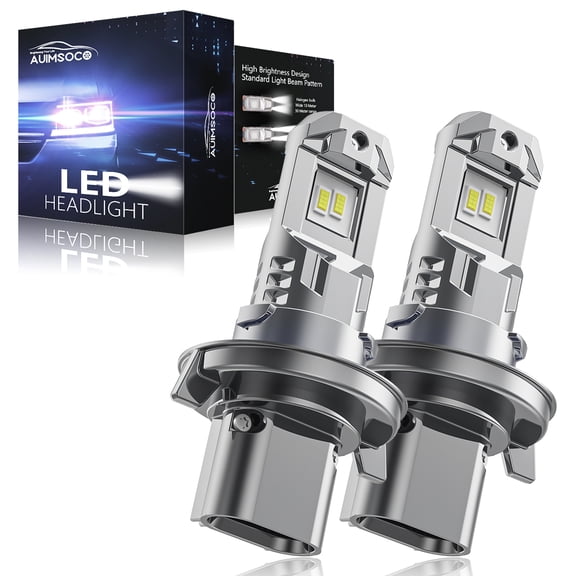 For Ford Mustang 2005-2012 Pair 9008/H13 LED Headlight Bulbs High Low Beam Cool White Bright