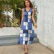 thumbnail image 5 of Abstract Geometrical Vestido Sin Mangas Vestidos Para Mujer, Vestido Suelto De Verano 2025, 5 of 5