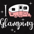 thumbnail image 3 of CafePress - I Love Glamping Women's Dark T Shirt - Women's Traditional Fit Dark T-Shirt, 3 of 4