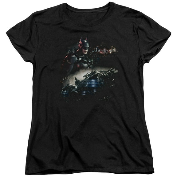 Batman Arkham Knight Knight Rider S/S Women's T-Shirt Black