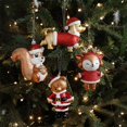 thumbnail image 1 of Colgante de Árbol de Navidad de Plástico para Decoración de Ambiente Festivo, Colgante para Ventana de Árbol de Navidad., 1 of 6