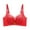 Red, variant on Kaemgyyd Women's Full Coverage Bras Fashion Color Block Lace Leisure Bras Adjustable Strap Comfort Wirefree Everyday Bras
