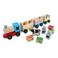 thumbnail image 2 of Melissa & Doug - Wooden Farm Train Toy Set, 2 of 4