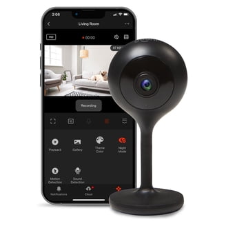 Merkury Innovations 1080p Smart Wi-Fi Camera with Voice Control