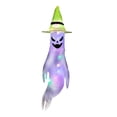 thumbnail image 3 of Maoww Halloween Decorations Ghost Windsock LED Luminous Hanging Spooky Flag Party Props for Terraces Lawns Gardens Type 4, 3 of 9