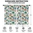 thumbnail image 2 of Blackout Kids Curtains,Colorful Dinosaurs Volcanoes Plants Pattern Childrens Insulated Curtains Set Of 2,Bedroom Essentials,Toddler Room Decor 52"x84", 2 of 5