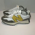 thumbnail image 1 of New Balance 327 ‘White Yellow Gray ’ Men’s 10D MS327PO Worn Once, 1 of 6