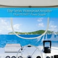 thumbnail image 3 of Pyle PLMRA400 4 Channel Waterproof Vehicle Audio Amplifier, White, 3.95 lb, 3 of 7